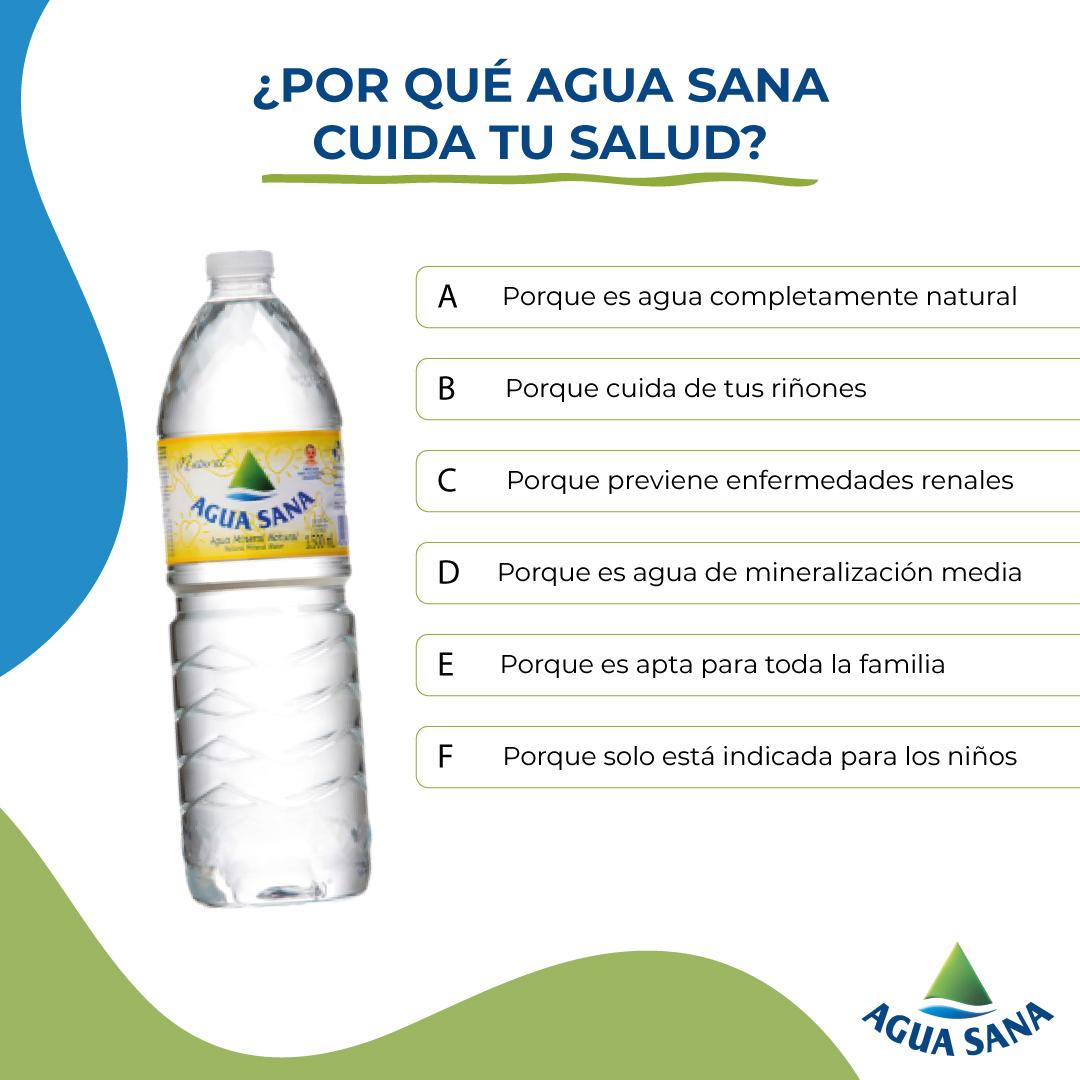 Agua Sana Cuida Tu Salud Juega A Verdadero O Falso